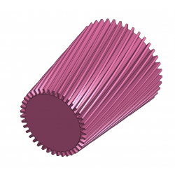 Dekorativní květináč, kelímek, váza, 3D