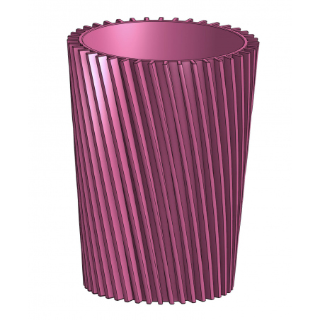 Dekorativní květináč, kelímek, váza, 3D