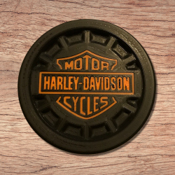 Podtácek - Harley Davidson (sada6ks)